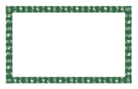 Green Grunge Border - Half Sheet Size