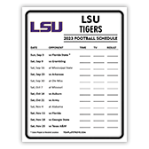 2023 LSU Tigers Football Schedule