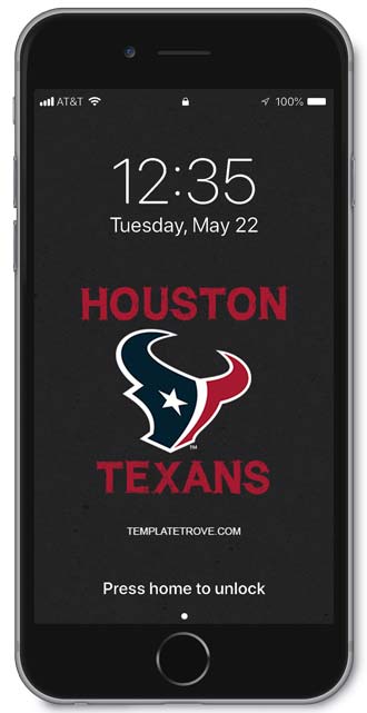 Houston Texans Lock Screen 2