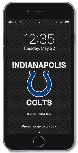 Indianapolis Colts Lock Screen 1