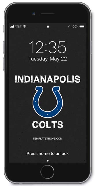 Indianapolis Colts Lock Screen 2