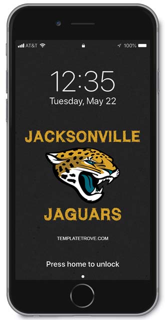 Jacksonville Jaguars Lock Screen 2