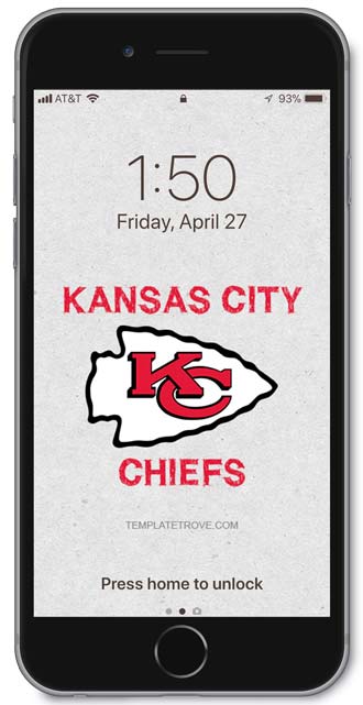 Kansas City Chiefs Lock Screen 3