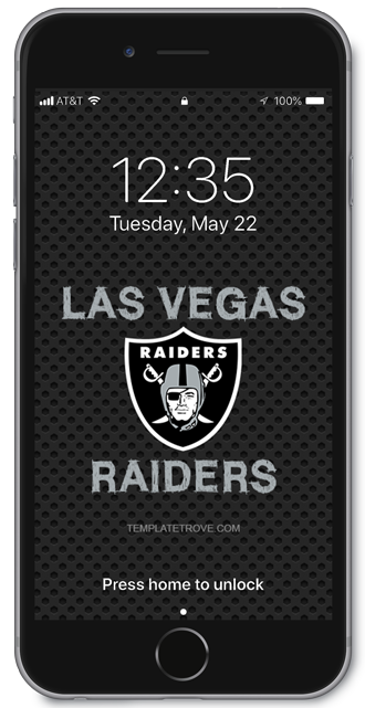 Las Vegas Raiders Lock Screen 1