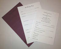 Layered Pocket Program Before Assembly