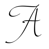 Monogram Letter A - 1