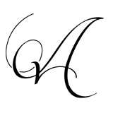 Monogram Letter A - 1