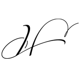 Monogram Letter H - 1