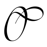 Monogram Letter O - 1