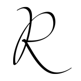 Monogram Letter R - 1