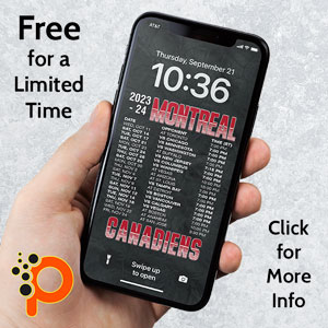 2023 Montreal Canadiens Phone Schedules