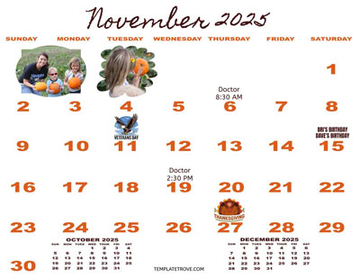 Personalized Calendars