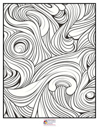 Relaxing Patterns Coloring Pages for Adults and Teens