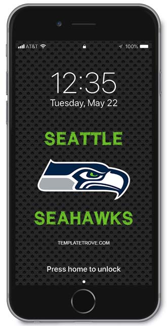 Seattle Seahawks Lock Screen 1
