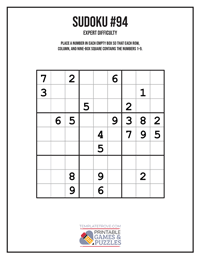 Sudoku Expert #94