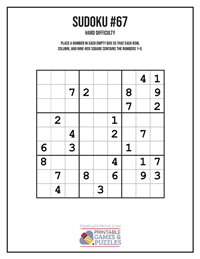 Sudoku Hard #67