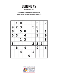 Sudoku Medium #2
