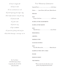 Insert Section - Pages 1 and 4