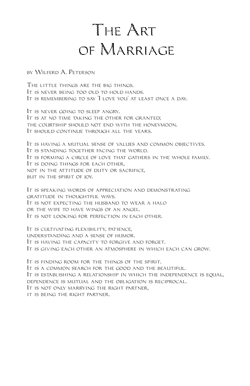 Back Wedding Program Template 2