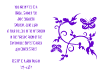 Wedding Shower Invitation 1 - Deep River