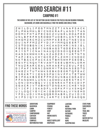 Word Search Printable #11